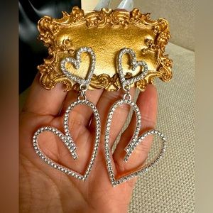 Silver Filigree Pearl Earrings